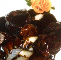 黑醋肉⇒950円