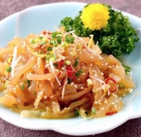 クラゲの冷菜⇒480円