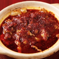 牛肉の四川風煮込み⇒1,380円, Sichuan style boiled beef