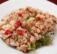 ユーリンチー⇒880円, 油淋鸡 (Boiling oil scalded chicken)