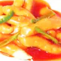【52】白身魚の甘酢炒め, 通常価格842円