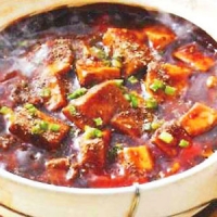 【13】牛スジマーボ豆腐土鍋⇒950円