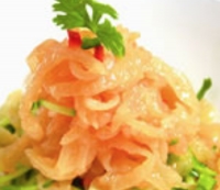 【120】くらげの冷菜（海蜇皮）⇒885円, 税込